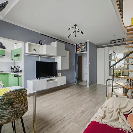 Kabacki Dukt 14 Loft With Parking By Solarento Lägenhet